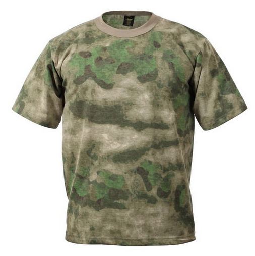 Custom Printed  Rothco A-TACS Made In The USA T-Shirt - 5977 